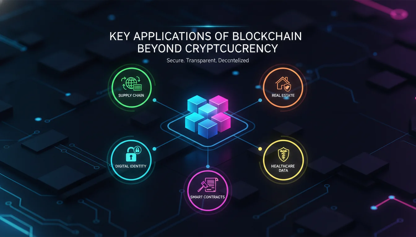 Visual guide to Key Applications of Blockchain Beyond Cryptocurrency