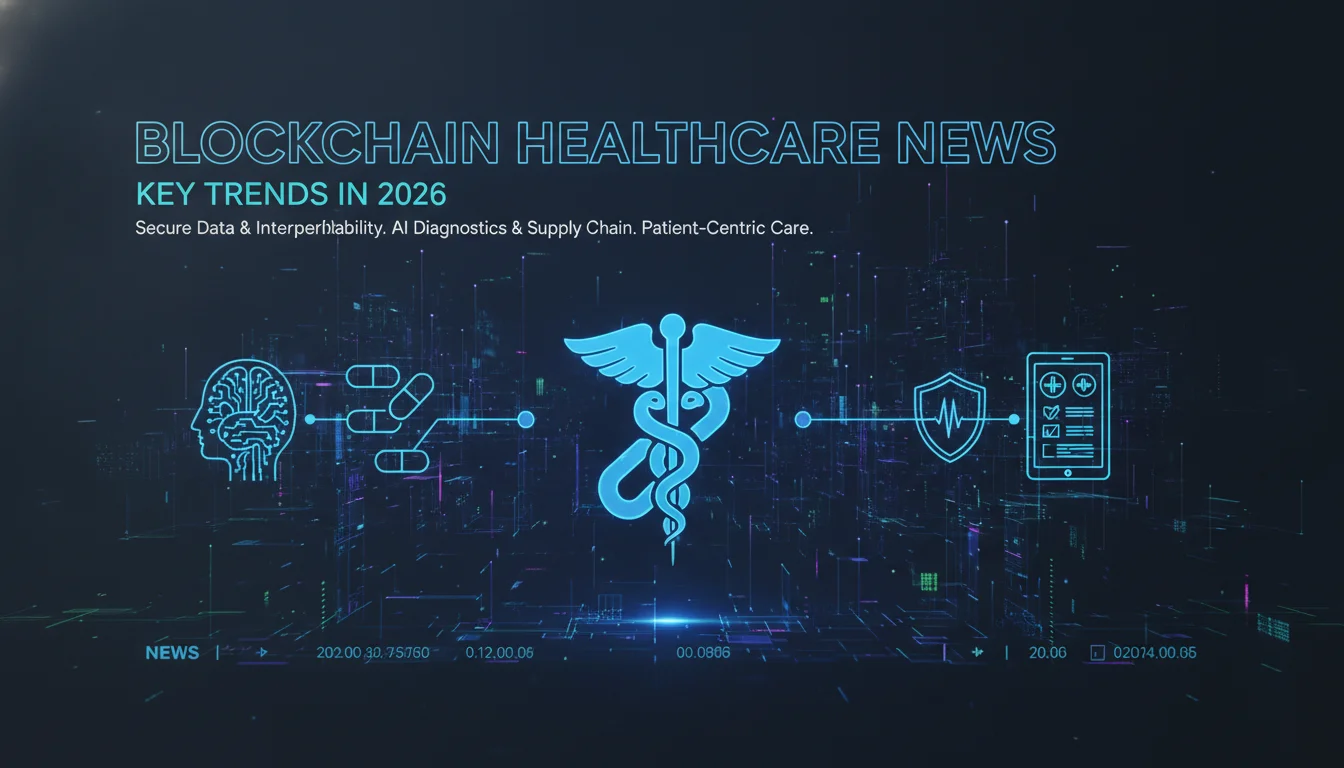 Blockchain Healthcare News: Key Trends in 2026 — illustrated overview