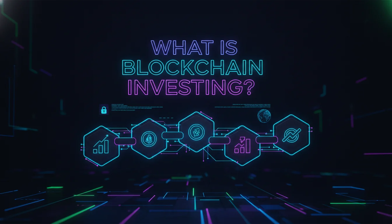 Illustration of What Is Blockchain Investing?