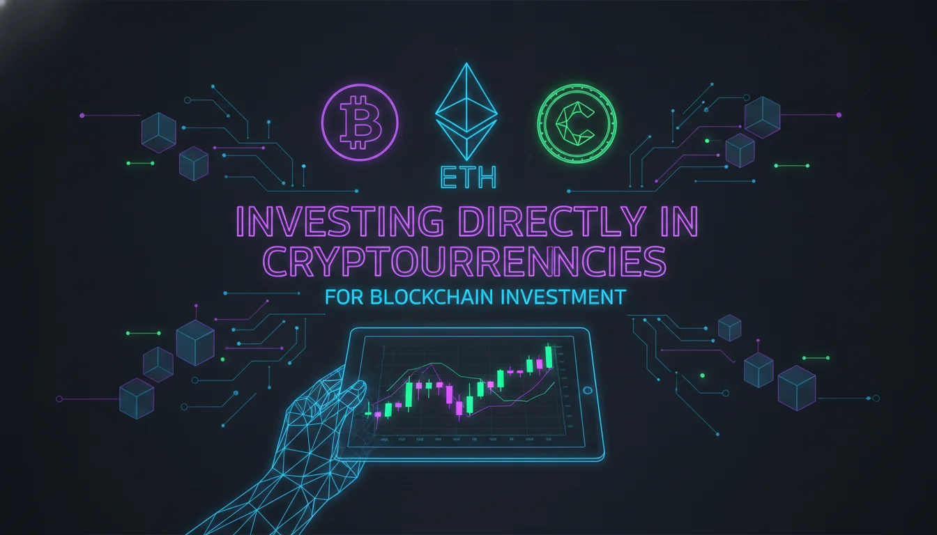Investing Directly in Cryptocurrencies — illustrated overview