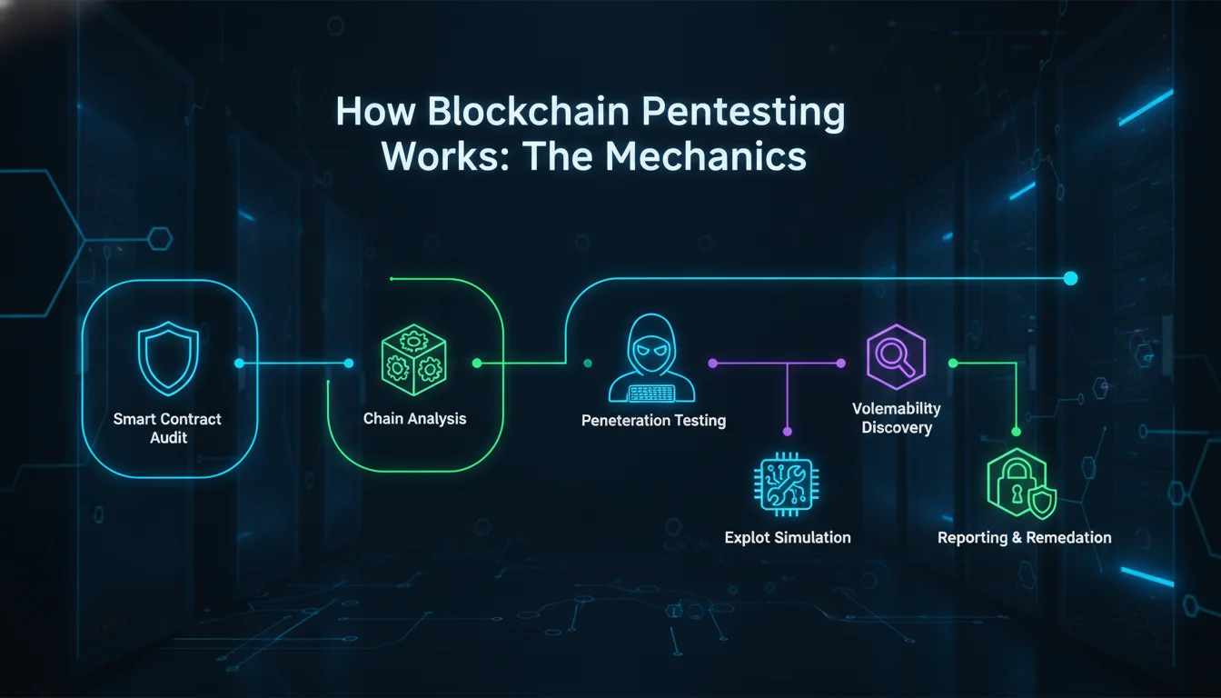 Visual guide to How Blockchain Pentesting Works: The Mechanics
