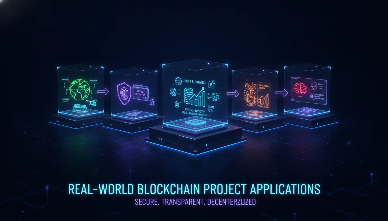 Visual guide to Real-World Blockchain Project Applications