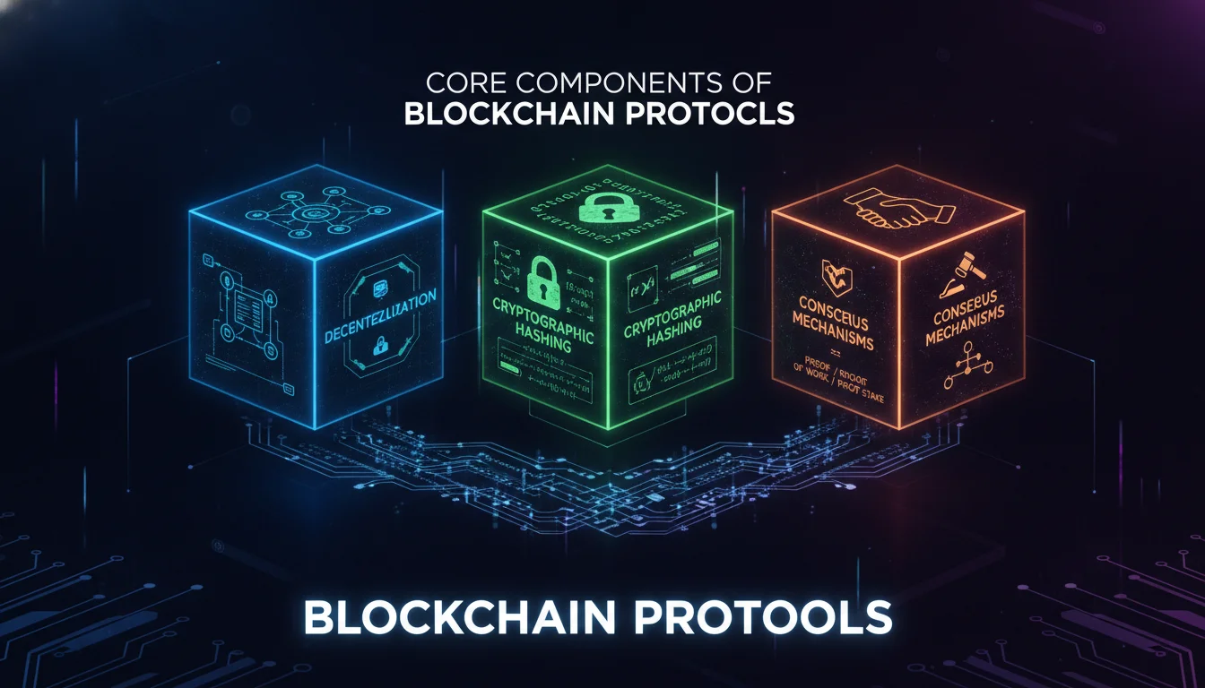 Visual guide to Core Components of Blockchain Protocols