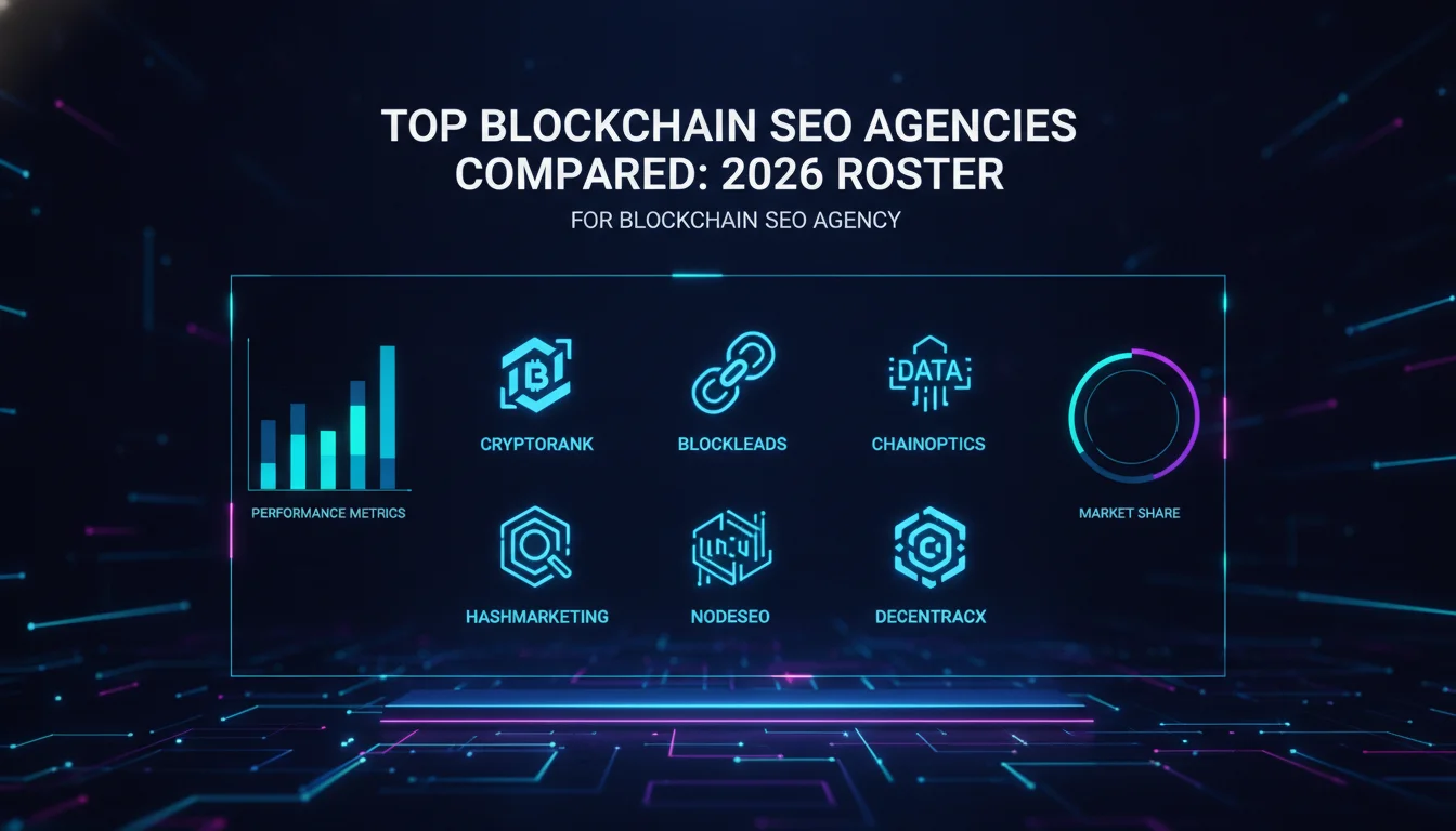 Visual guide to Top Blockchain SEO Agencies Compared: 2026 Roster