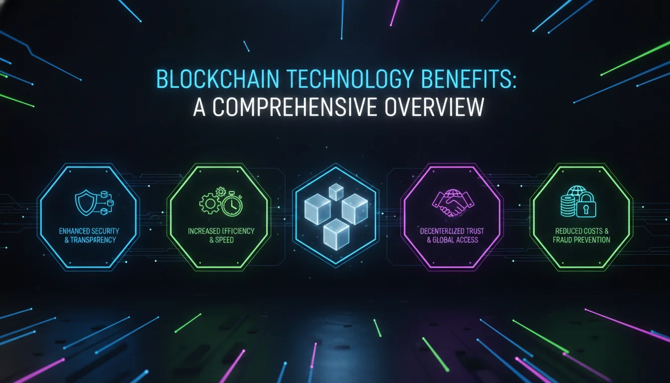 Visual guide to Blockchain Technology Benefits: A Comprehensive Overview