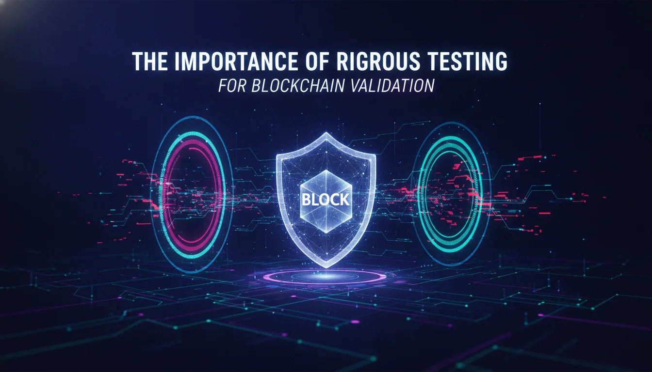 The Importance of Rigorous Testing — illustrated overview