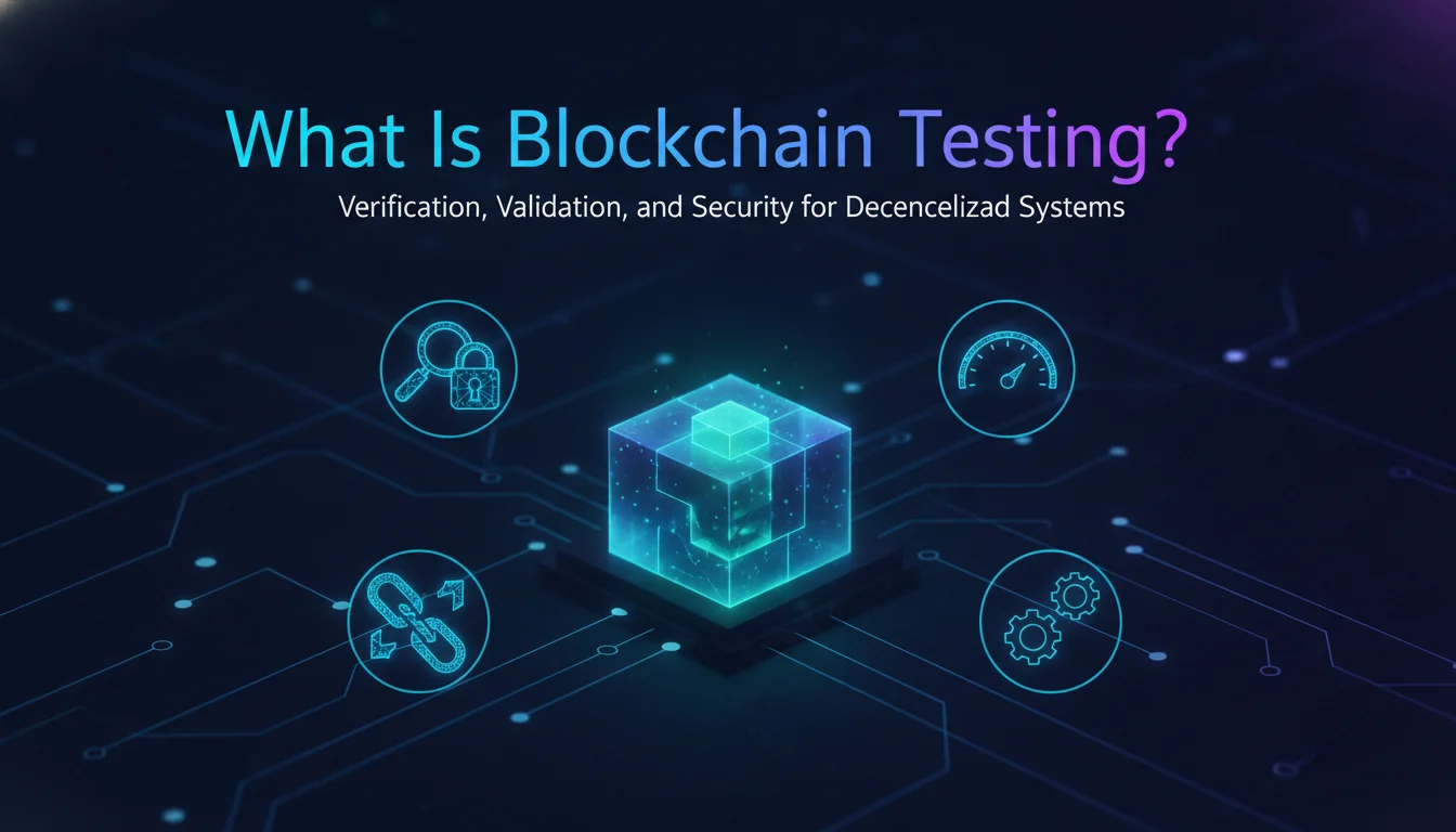 Illustration of What Is Blockchain Testing?