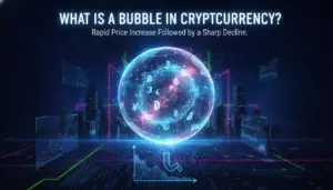 Illustration of What Is a Bubble in Cryptocurrency?