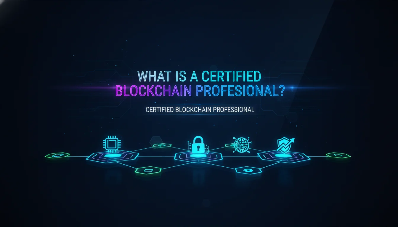 Illustration of What Is a Certified Blockchain Professional?