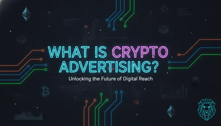 Crypto Advertising: Networks, Policies & Strategy
