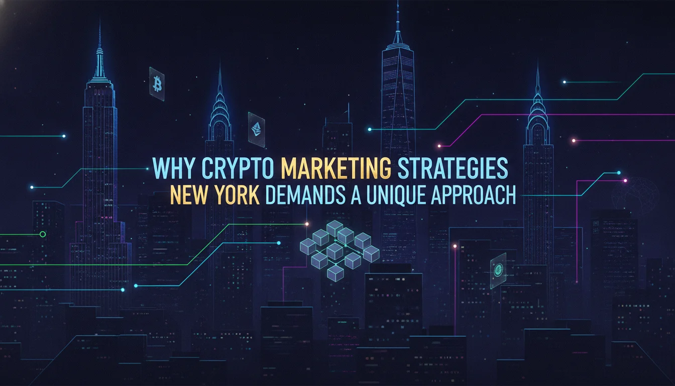 Illustration of Why Crypto Marketing Strategies New York Demands a Unique Approach