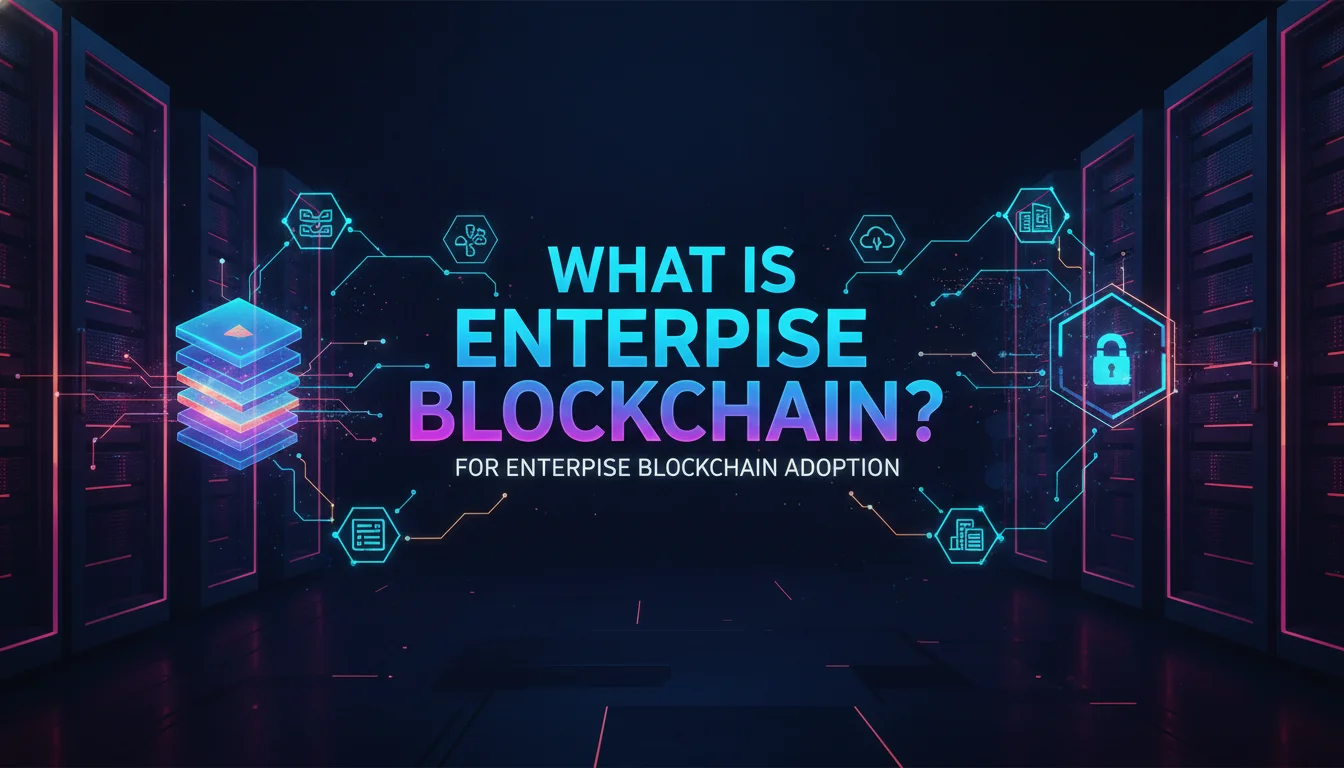 Illustration of What Is Enterprise Blockchain?
