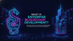 Illustration of What Is Enterprise Blockchain Development?