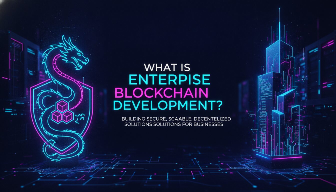 Illustration of What Is Enterprise Blockchain Development?