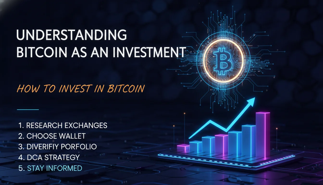 Illustration of Understanding Bitcoin as an Investment