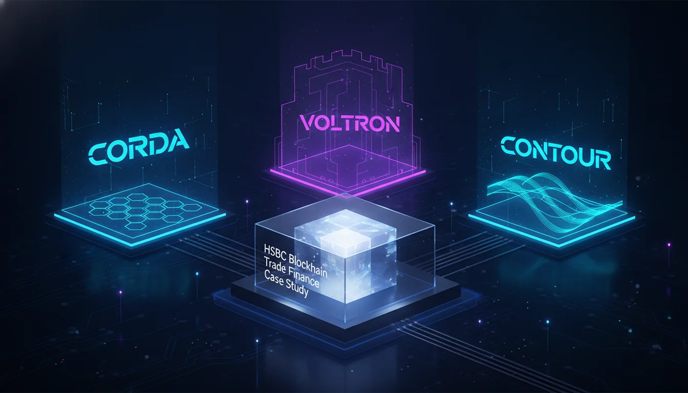 Visual guide to Platforms Behind the Case: Corda, Voltron, and Contour