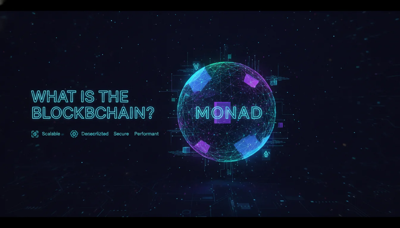 Illustration of What Is the Monad Blockchain?