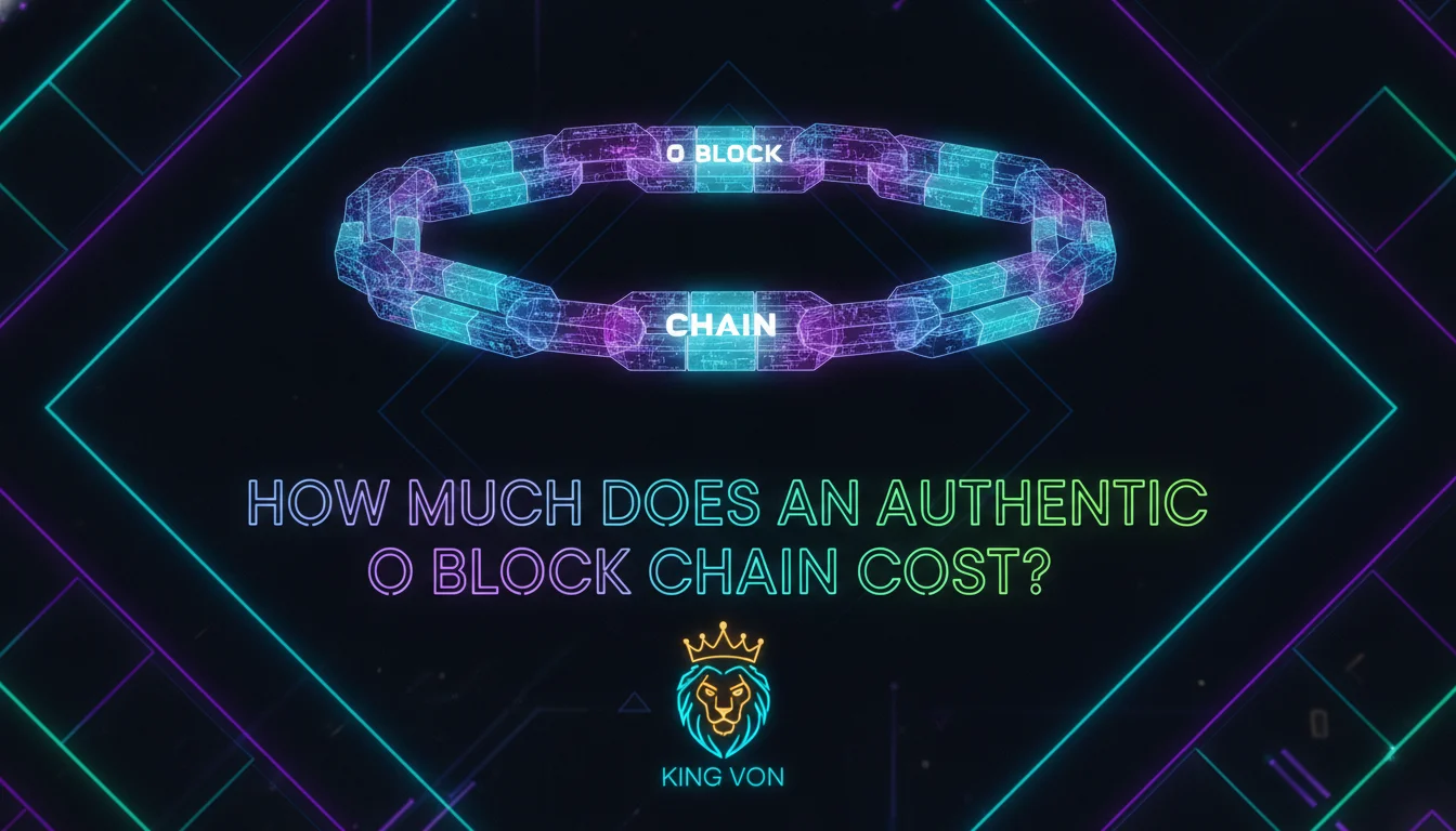 Visual guide to How Much Does an Authentic O Block Chain Cost?
