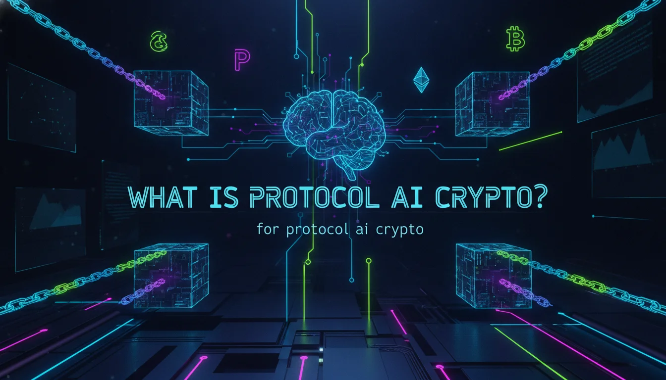 Illustration of What Is Protocol AI Crypto?