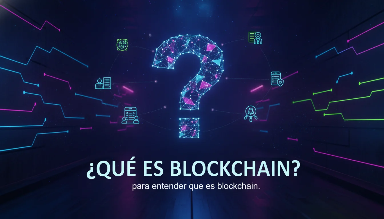 Illustration of ¿Qué es blockchain?