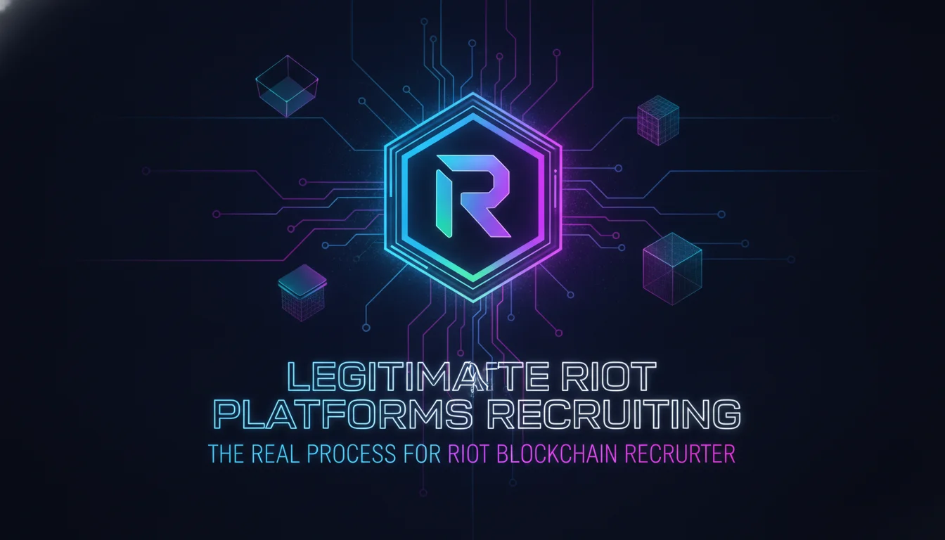 Visual guide to Legitimate Riot Platforms Recruiting: The Real Process