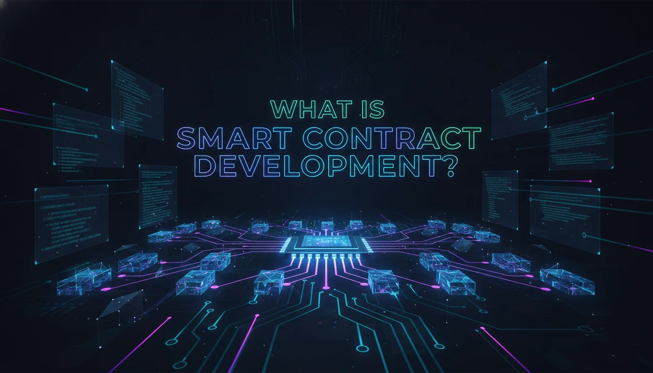 Illustration of What Is Smart Contract Development?