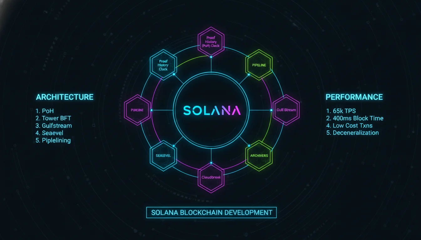 Visual guide to Core Solana Architecture and Performance Characteristics