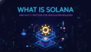 Illustration of What Is Solana and Why It Matters for Application Builders