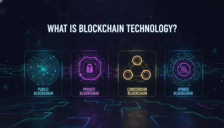 Types of Blockchain: Public, Private, Consortium & Hybrid