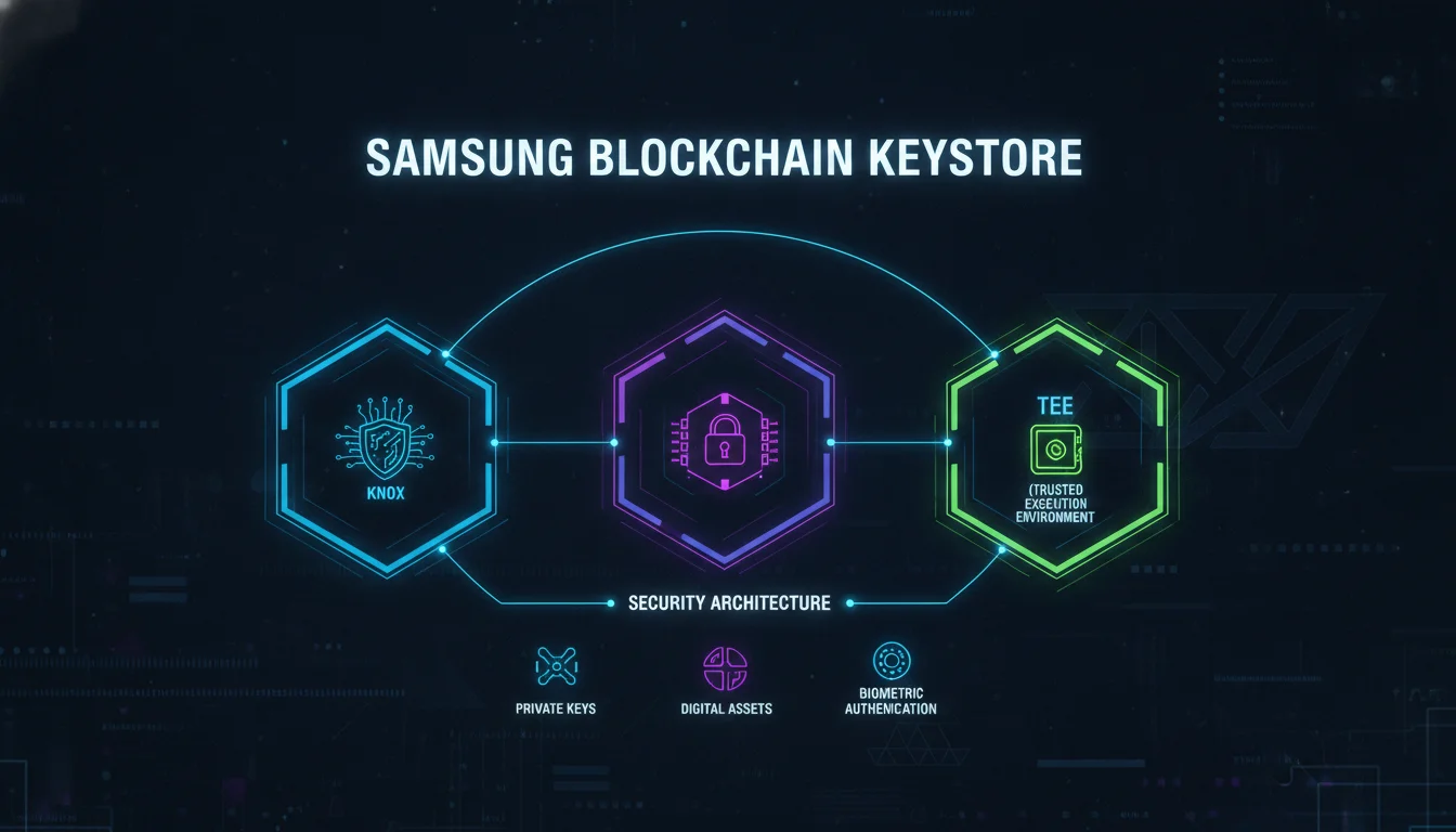 Security Architecture: Knox, TrustZone, and TEE — illustrated overview