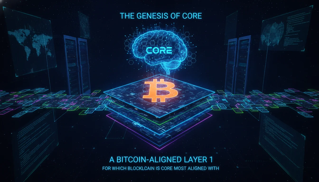 Illustration of The Genesis of Core: A Bitcoin-Aligned Layer 1