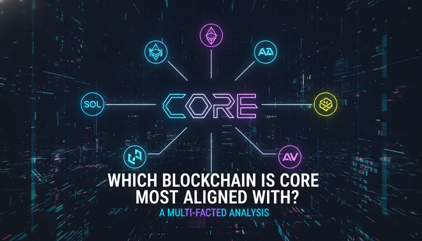 Which Blockchain Is Core Most Aligned With? A Multi-Faceted Analysis — illustrated overview
