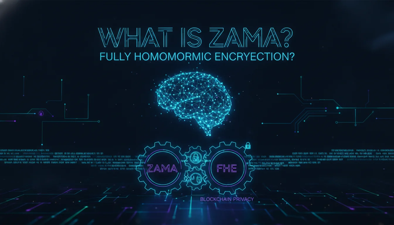 Illustration of What Is Zama and Fully Homomorphic Encryption?